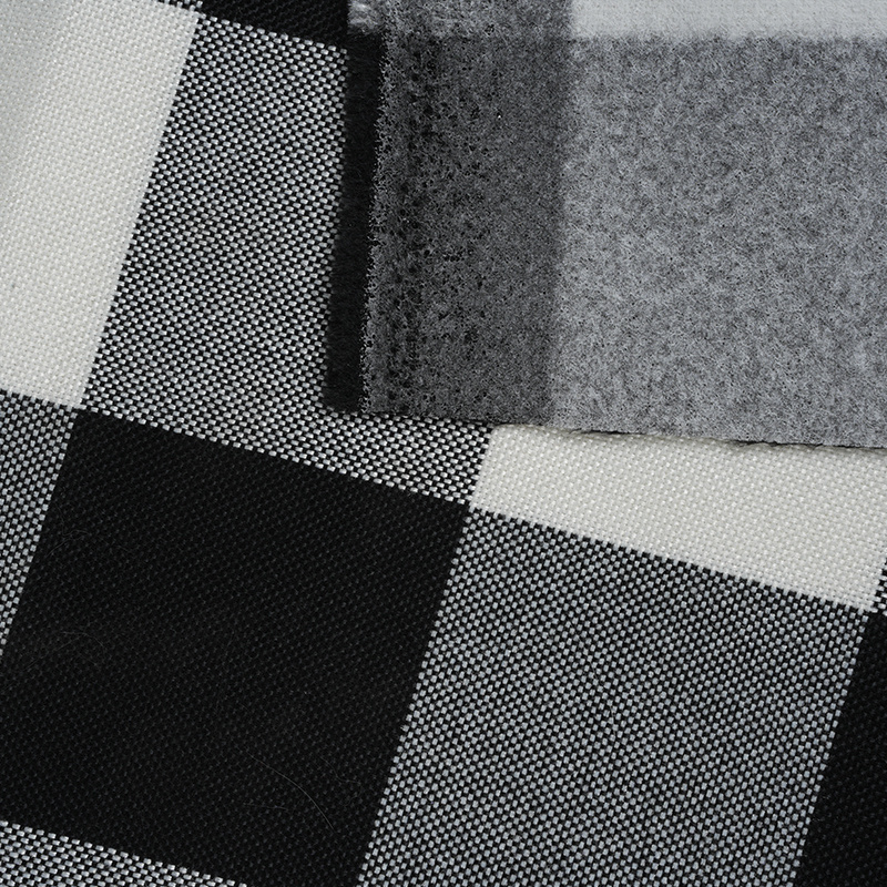 X* X Plaid Polyester linteo Fabric