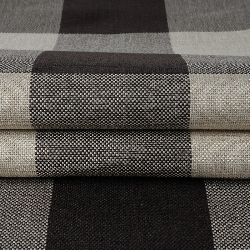 X* X Plaid Polyester linteo Fabric