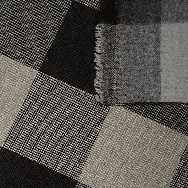 X* X Plaid Polyester linteo Fabric